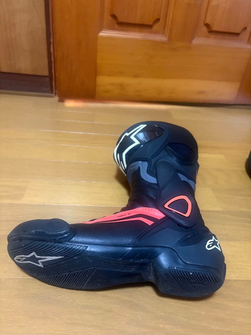 Alpinestars バイクブーツ ブラック/レッド　SMX-V2 26cm