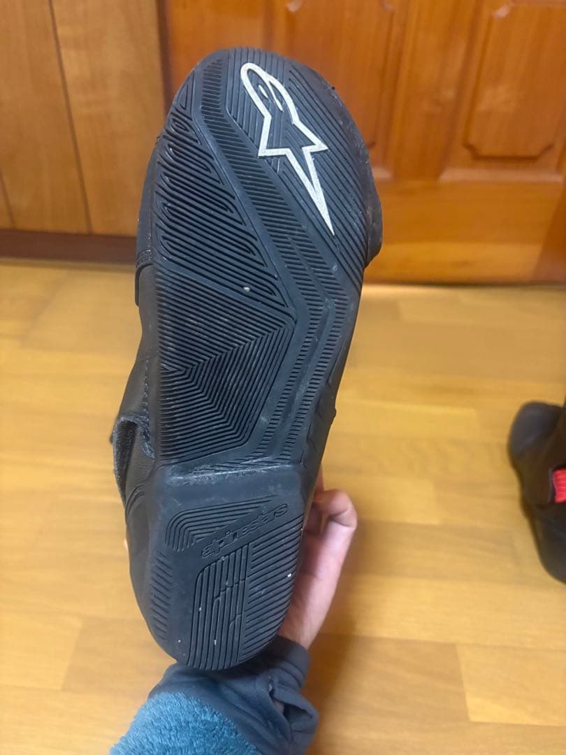 Alpinestars バイクブーツ ブラック/レッド　SMX-V2 26cm