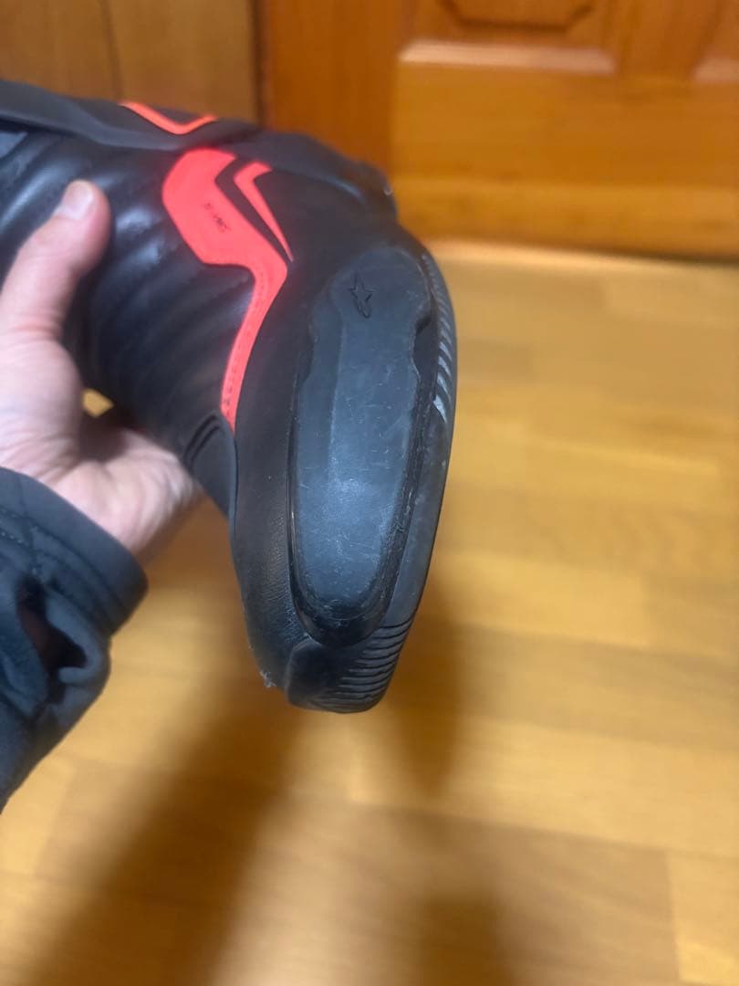 Alpinestars バイクブーツ ブラック/レッド　SMX-V2 26cm