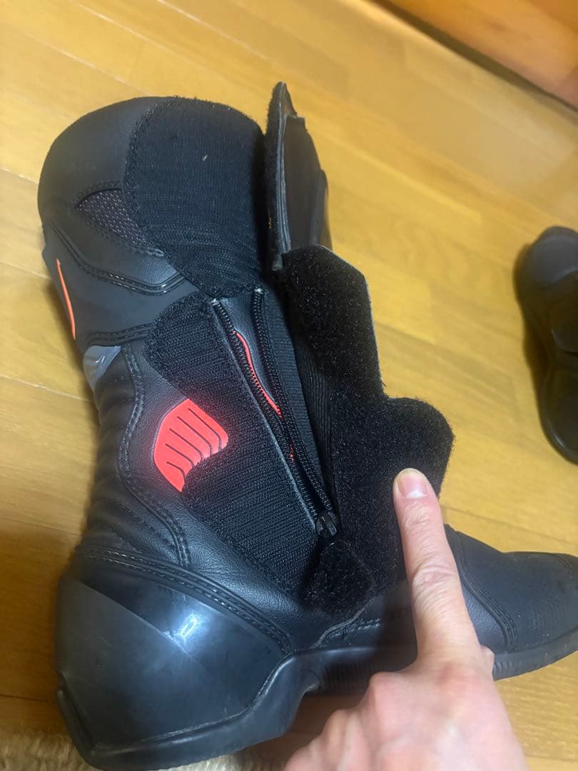 Alpinestars バイクブーツ ブラック/レッド　SMX-V2 26cm