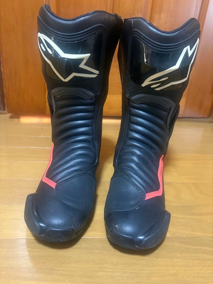 Alpinestars バイクブーツ ブラック/レッド　SMX-V2 26cm