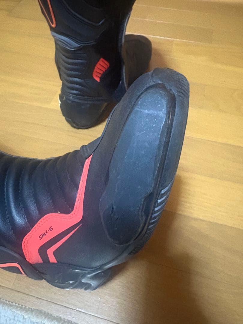 Alpinestars バイクブーツ ブラック/レッド　SMX-V2 26cm