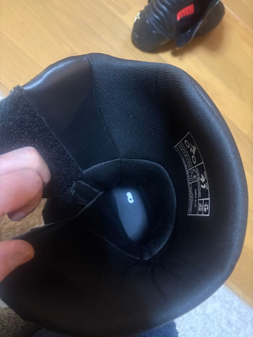 Alpinestars バイクブーツ ブラック/レッド　SMX-V2 26cm