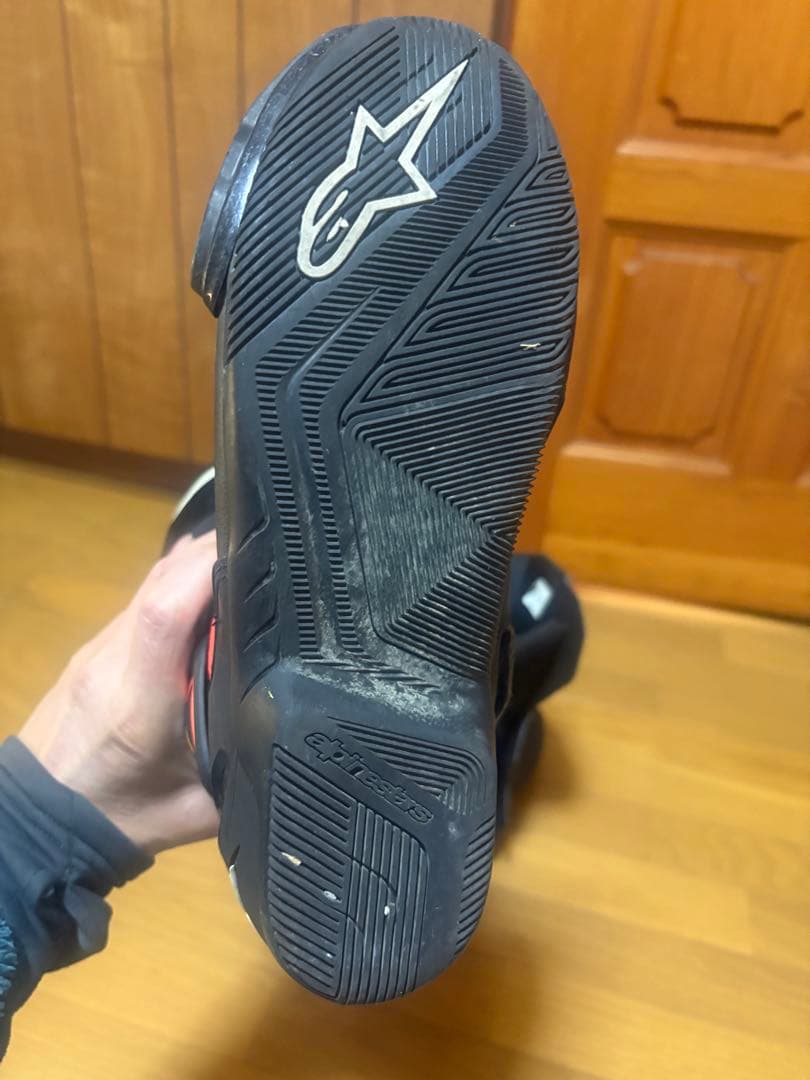Alpinestars バイクブーツ ブラック/レッド　SMX-V2 26cm