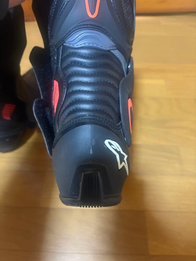 Alpinestars バイクブーツ ブラック/レッド　SMX-V2 26cm