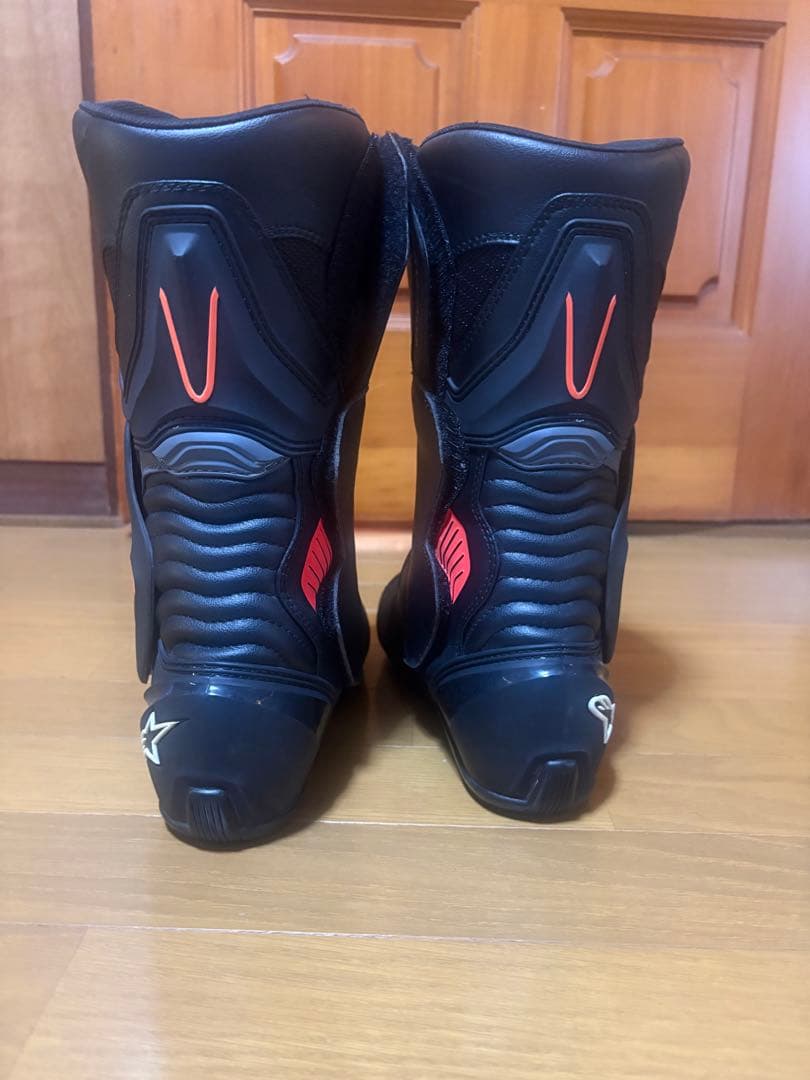 Alpinestars バイクブーツ ブラック/レッド　SMX-V2 26cm