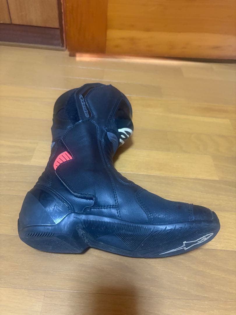 Alpinestars バイクブーツ ブラック/レッド　SMX-V2 26cm