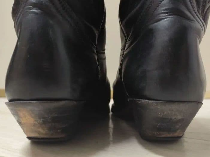 SENDRA ウエスタンブーツ　オールブラック　27cm