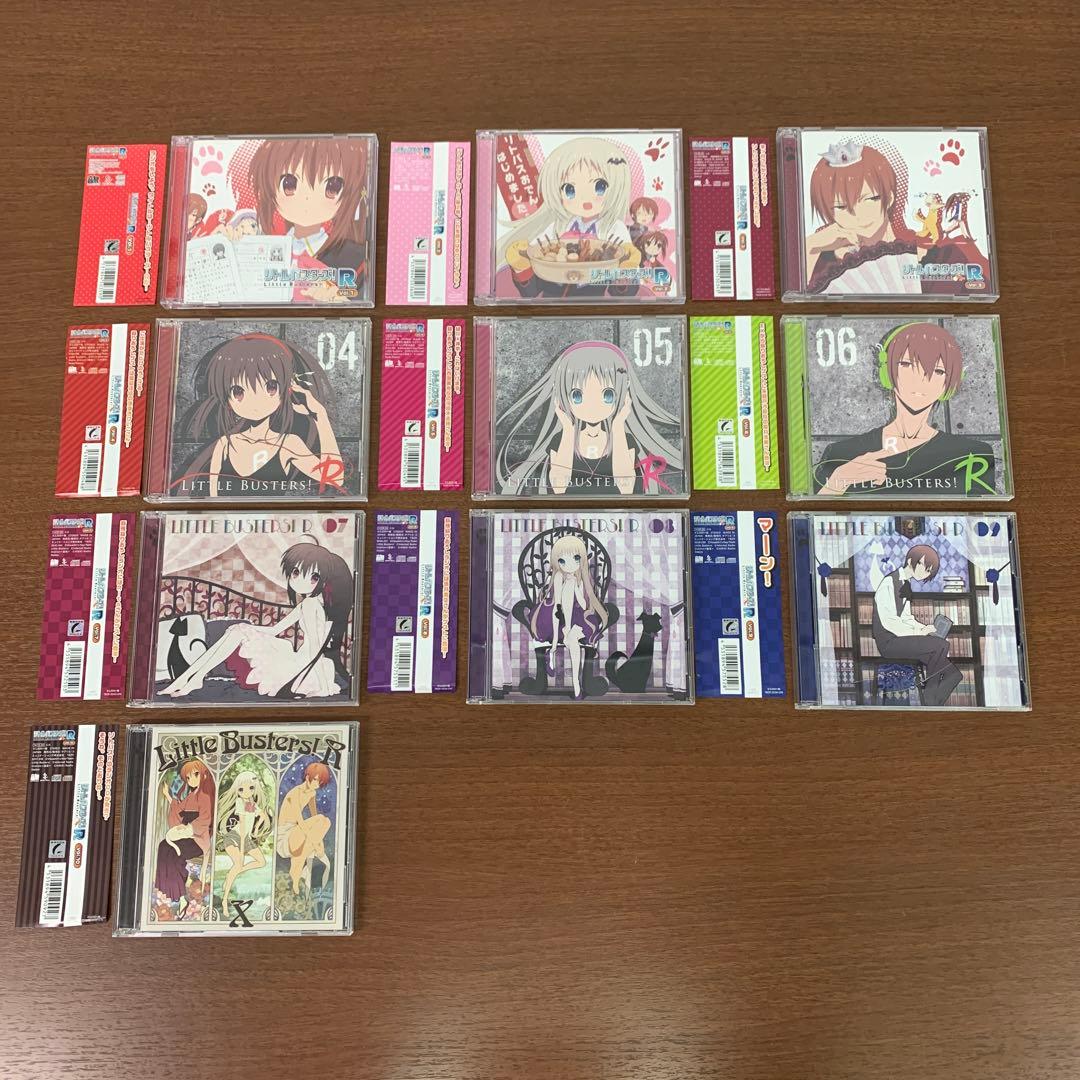 ❶　リトルバスターズR Vol.1～10 ラジオCD　※ばら売り不可