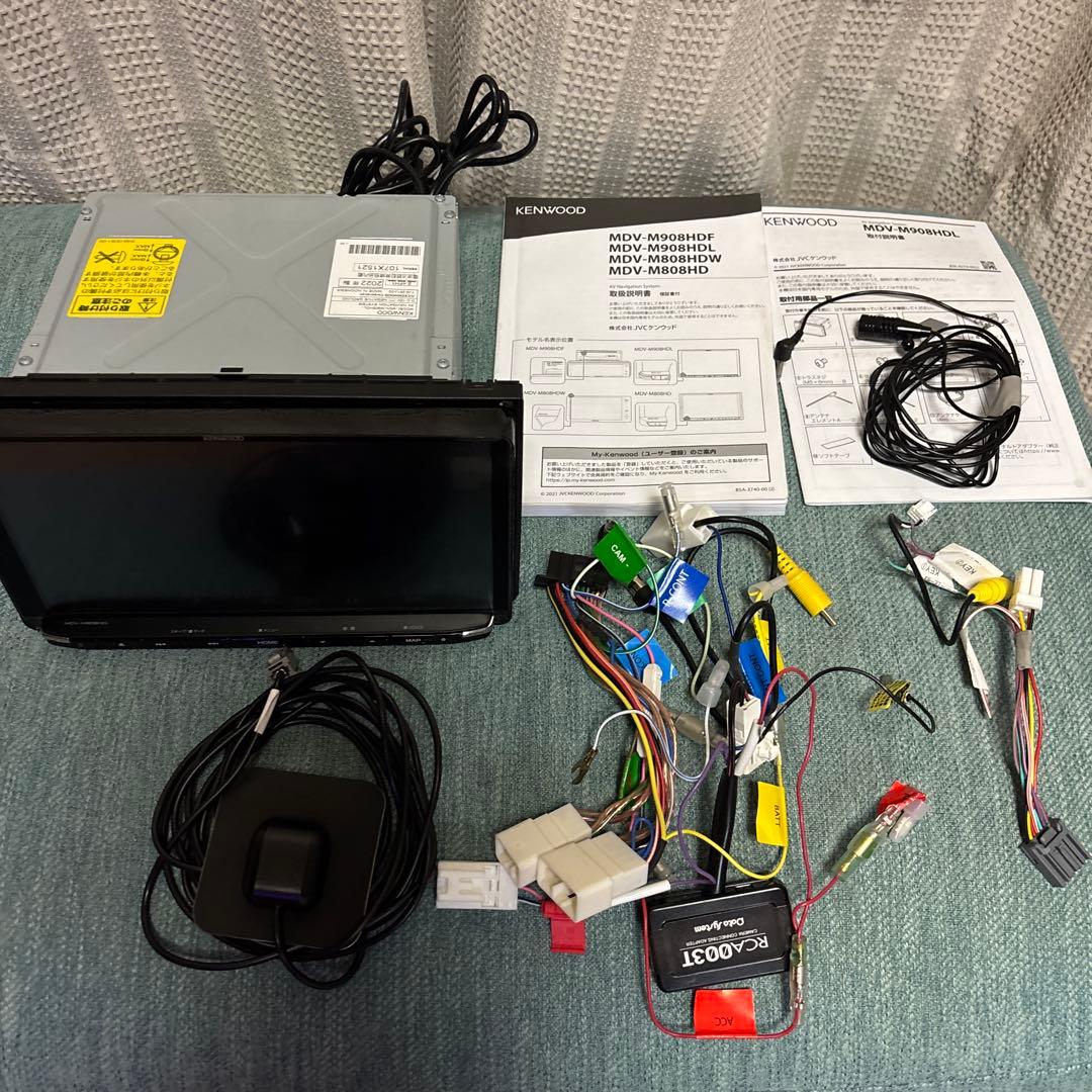 ケンウッド カーナビ 彩速 9インチ MDV-M908HDL HDモデル