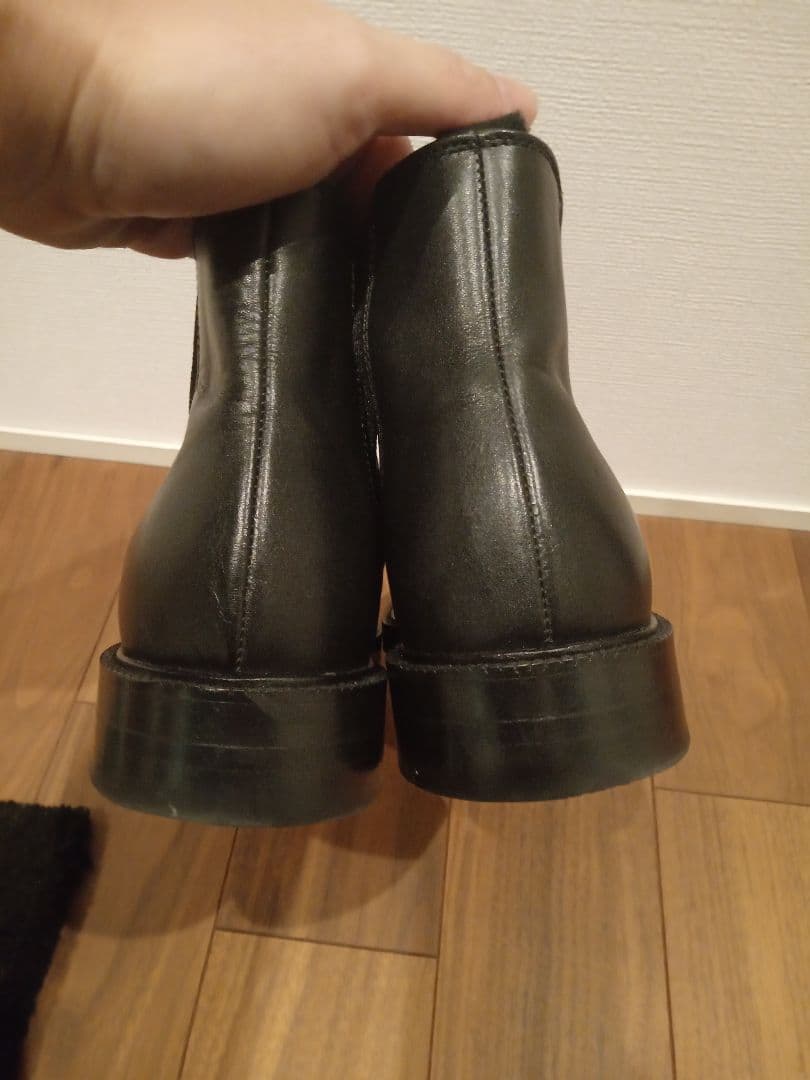 ユナイテッドアローズ BY フレンチ チェルシー ブーツ 【デュプイ社製レザー