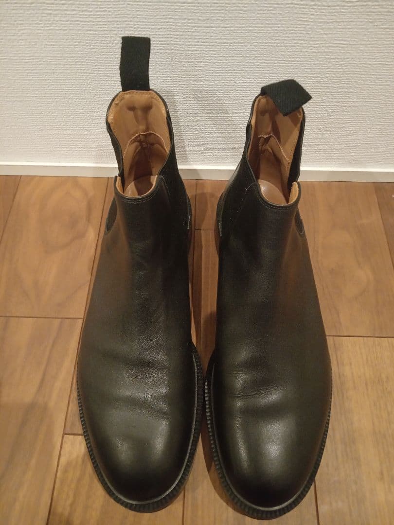 ユナイテッドアローズ BY フレンチ チェルシー ブーツ 【デュプイ社製レザー