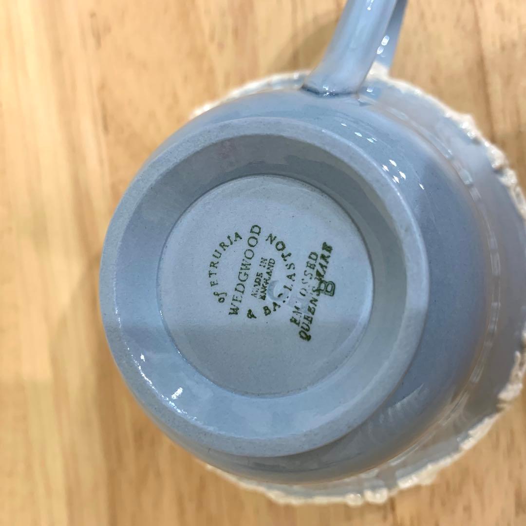 希少 ウェッジウッド クイーンズウェア クリーム ラベンダー 5点 セット