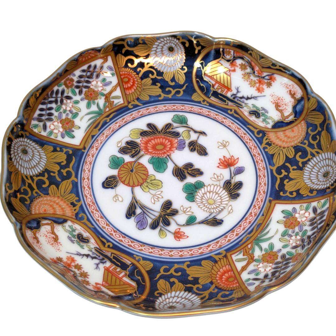 食卓の芸術品。有田焼 其泉 尾形光琳写し 和皿5枚 美品