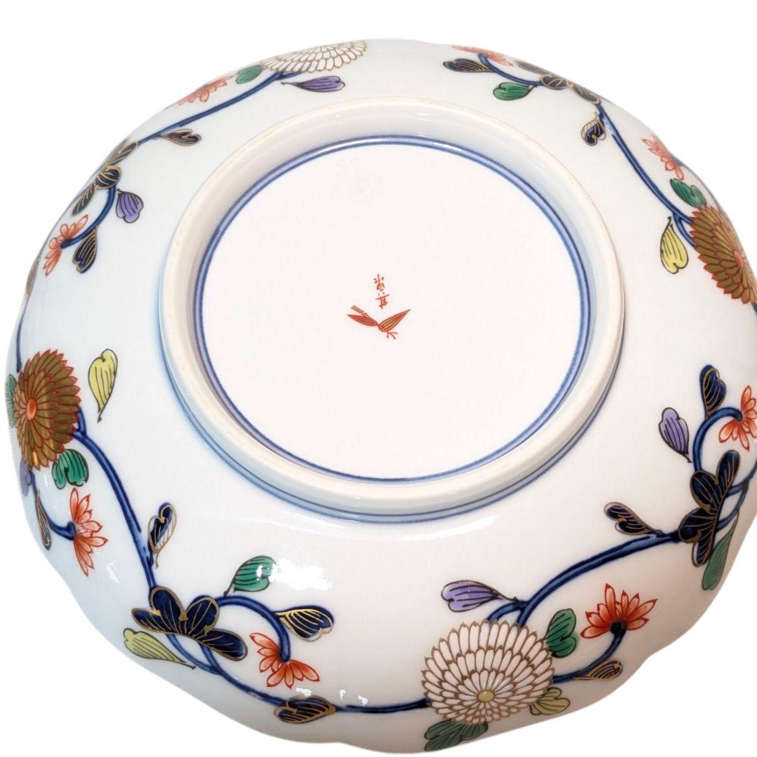 食卓の芸術品。有田焼 其泉 尾形光琳写し 和皿5枚 美品