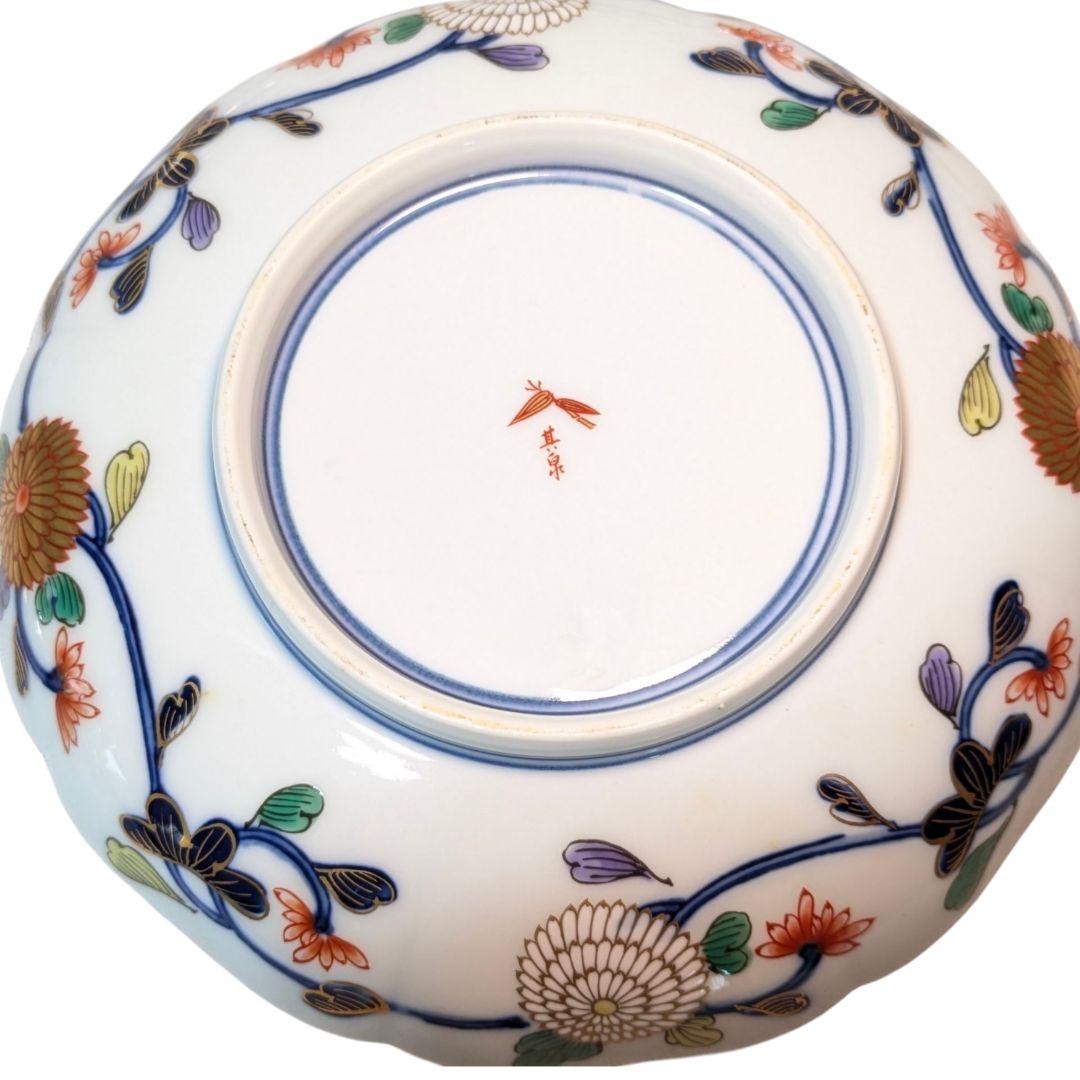 食卓の芸術品。有田焼 其泉 尾形光琳写し 和皿5枚 美品