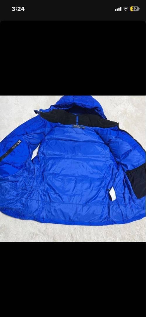 あ*様 完売品 ポロラルフローレン ダウンベスト ビッグポニー USAパッチ M