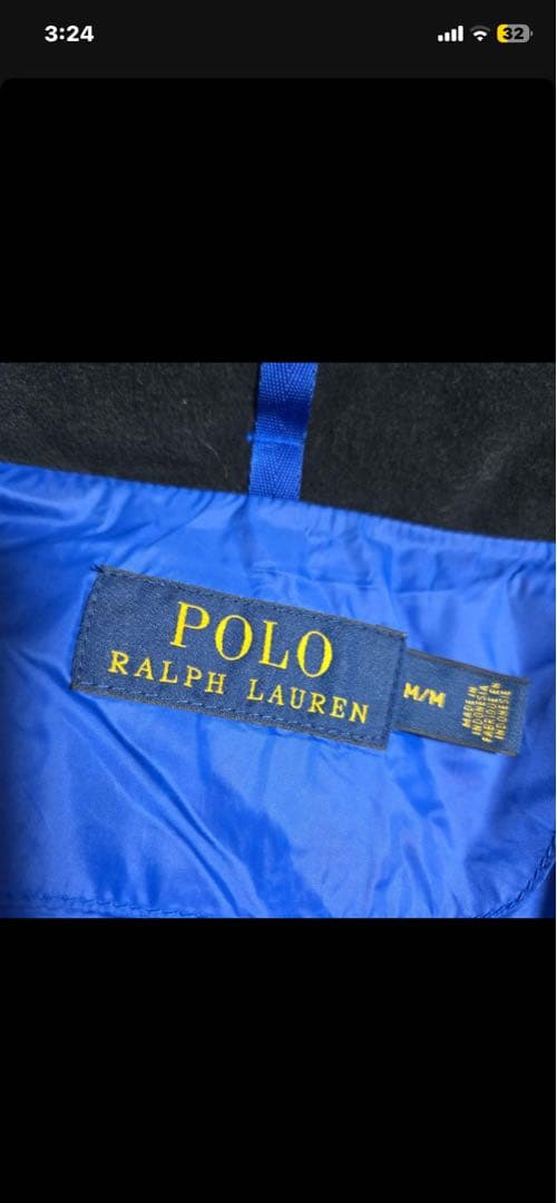 あ*様 完売品 ポロラルフローレン ダウンベスト ビッグポニー USAパッチ M