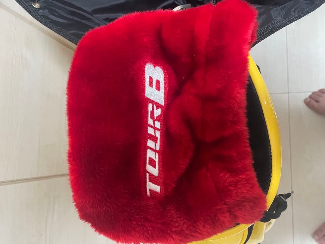 TOUR B イエロー　エナメル　 キャディバッグ