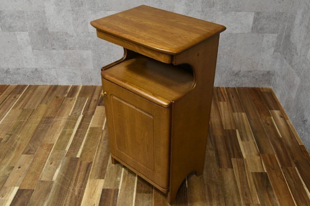 4EK131 マルニ木工 maruni 電話台 キャビネット 飾り棚 オーク材