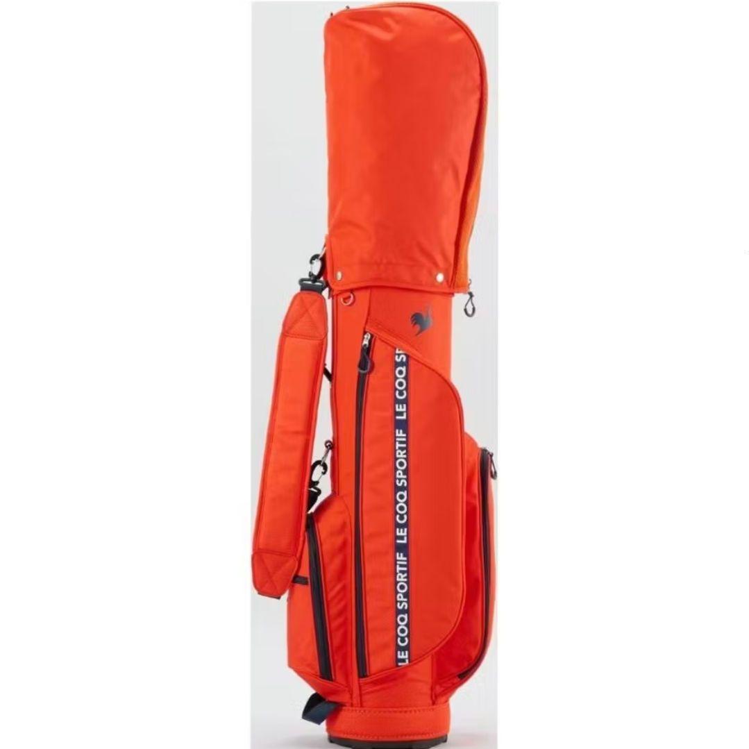 美品 ルコック 軽量 キャディバッグ コンパクト 8型 ゴルフバッグ