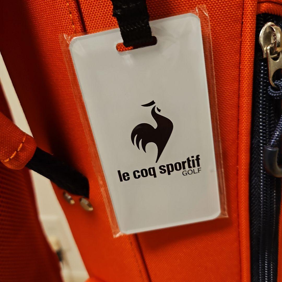 美品 ルコック 軽量 キャディバッグ コンパクト 8型 ゴルフバッグ