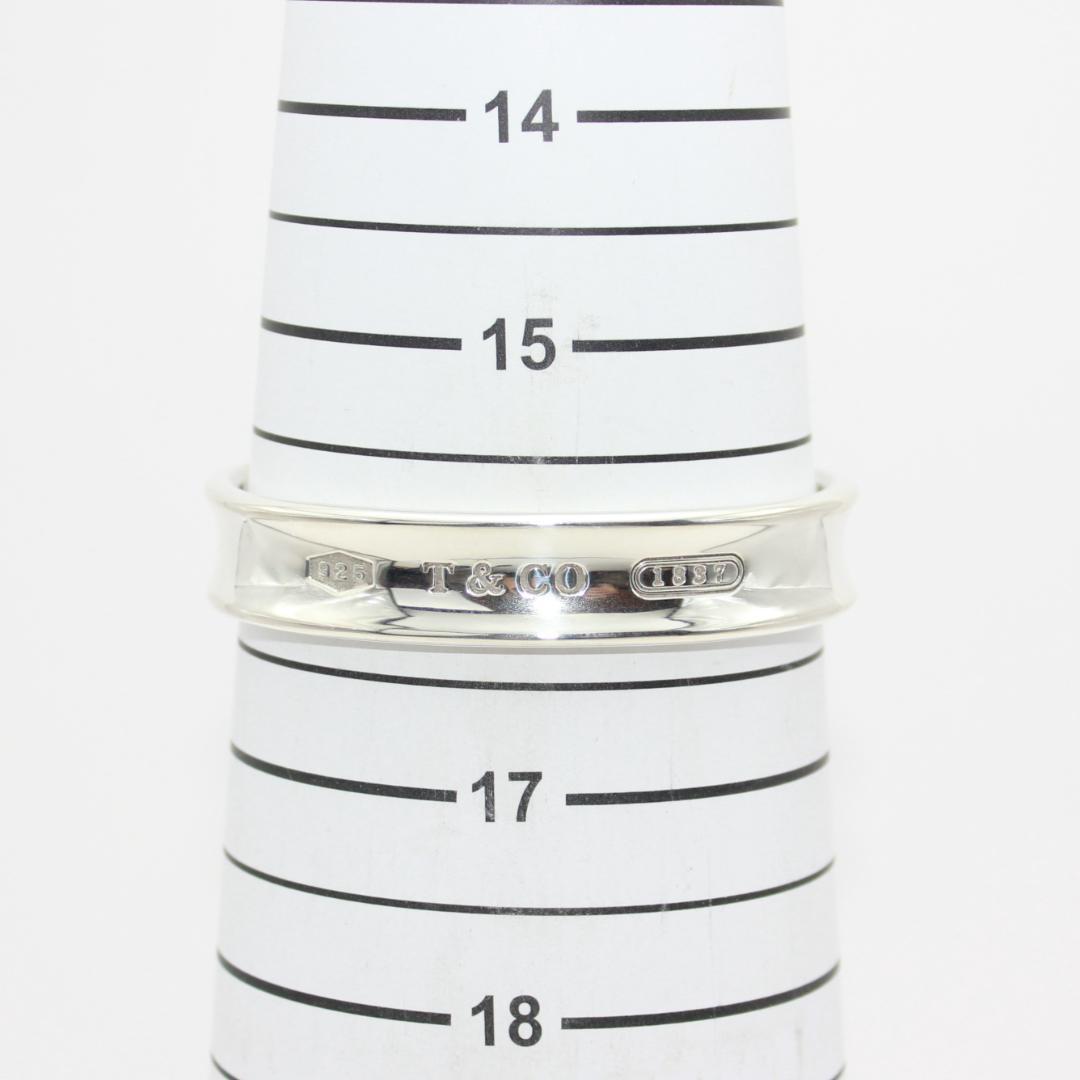 美品 Tiffany&Co. ティファニー ナロー カフ シルバー バングル