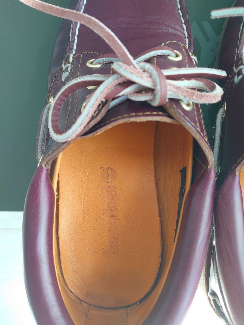 Timberland 3eye 25cm バーガンディ
