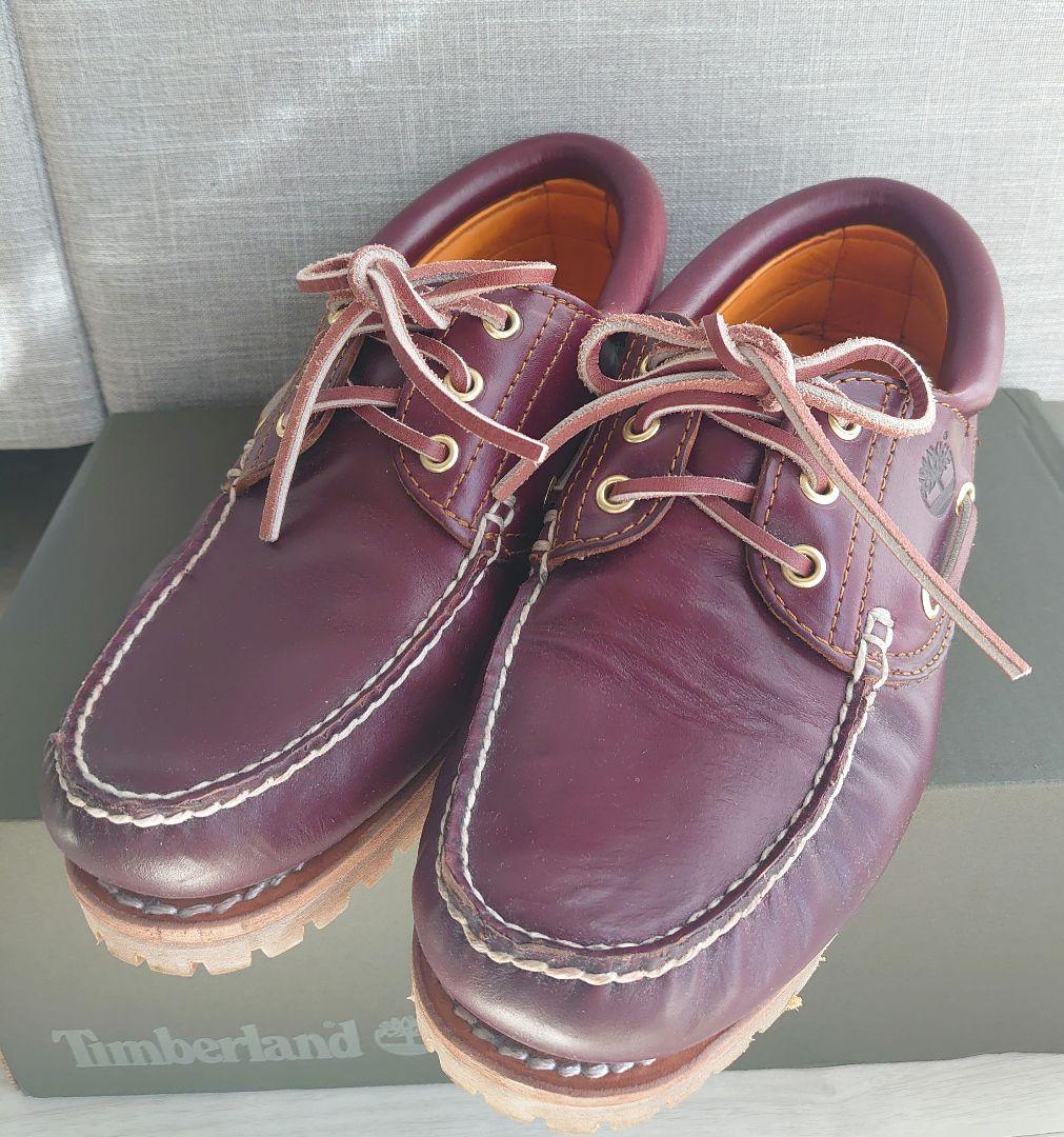 Timberland 3eye 25cm バーガンディ