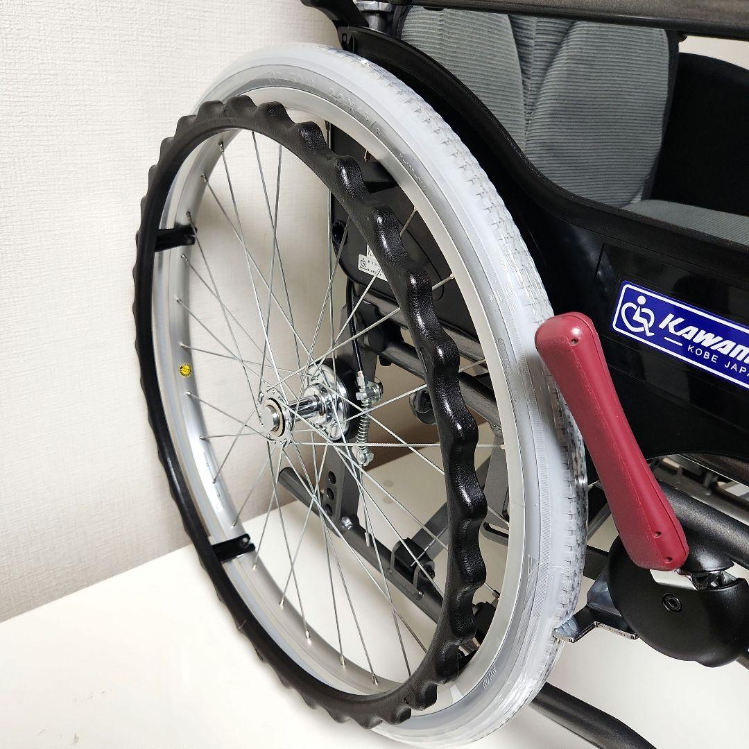 カワムラサイクル　自走用　ノーパンクタイヤ　車椅子　KMD-A22-40