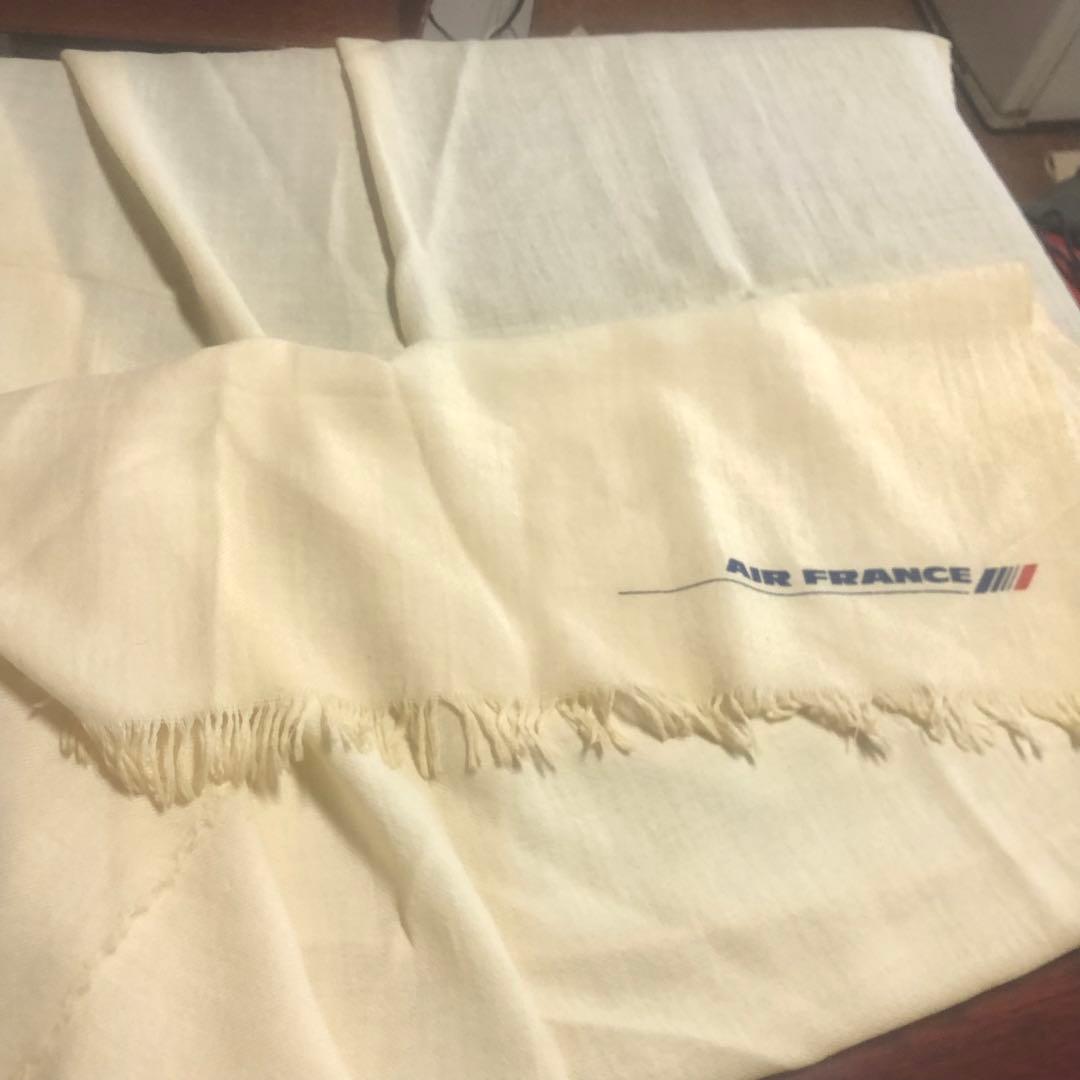 エールフランス　ビンテージ　ブランケット　ノベルティ　コレクタブル