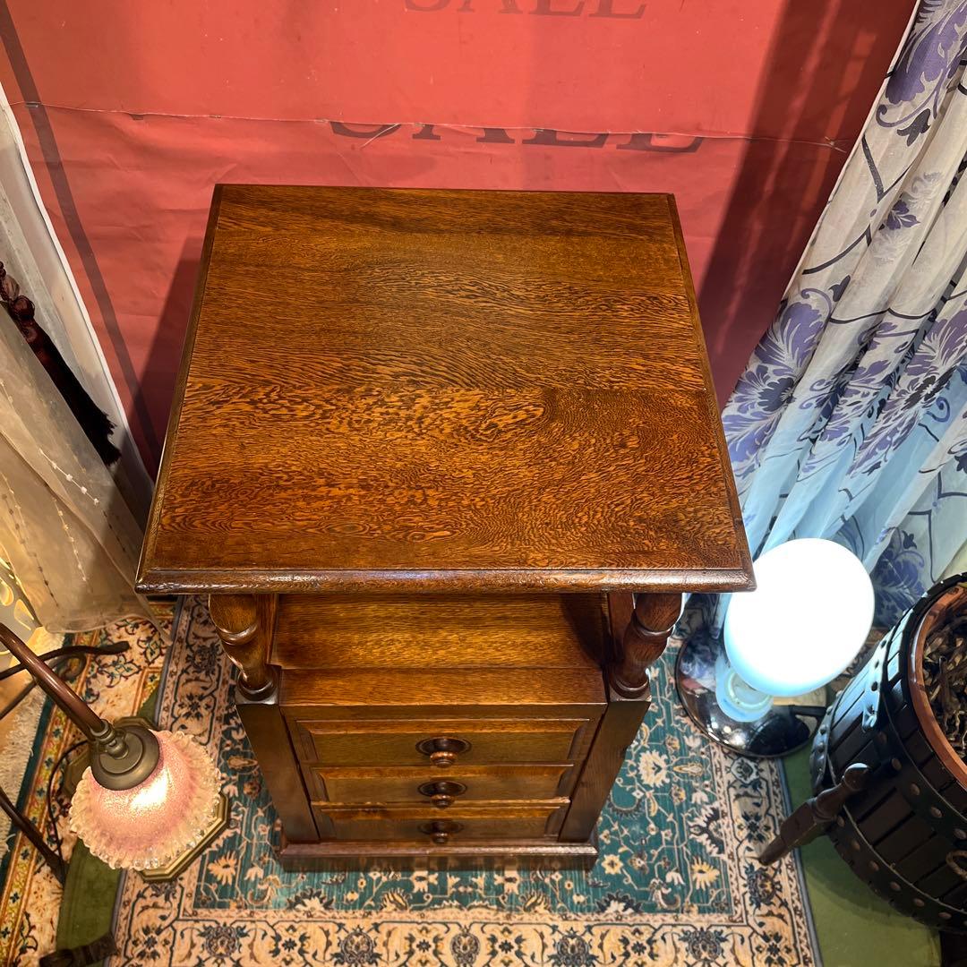 絵里花　国産ヴィンテージ 北海道　エゾ民芸　アクセントキャビネット