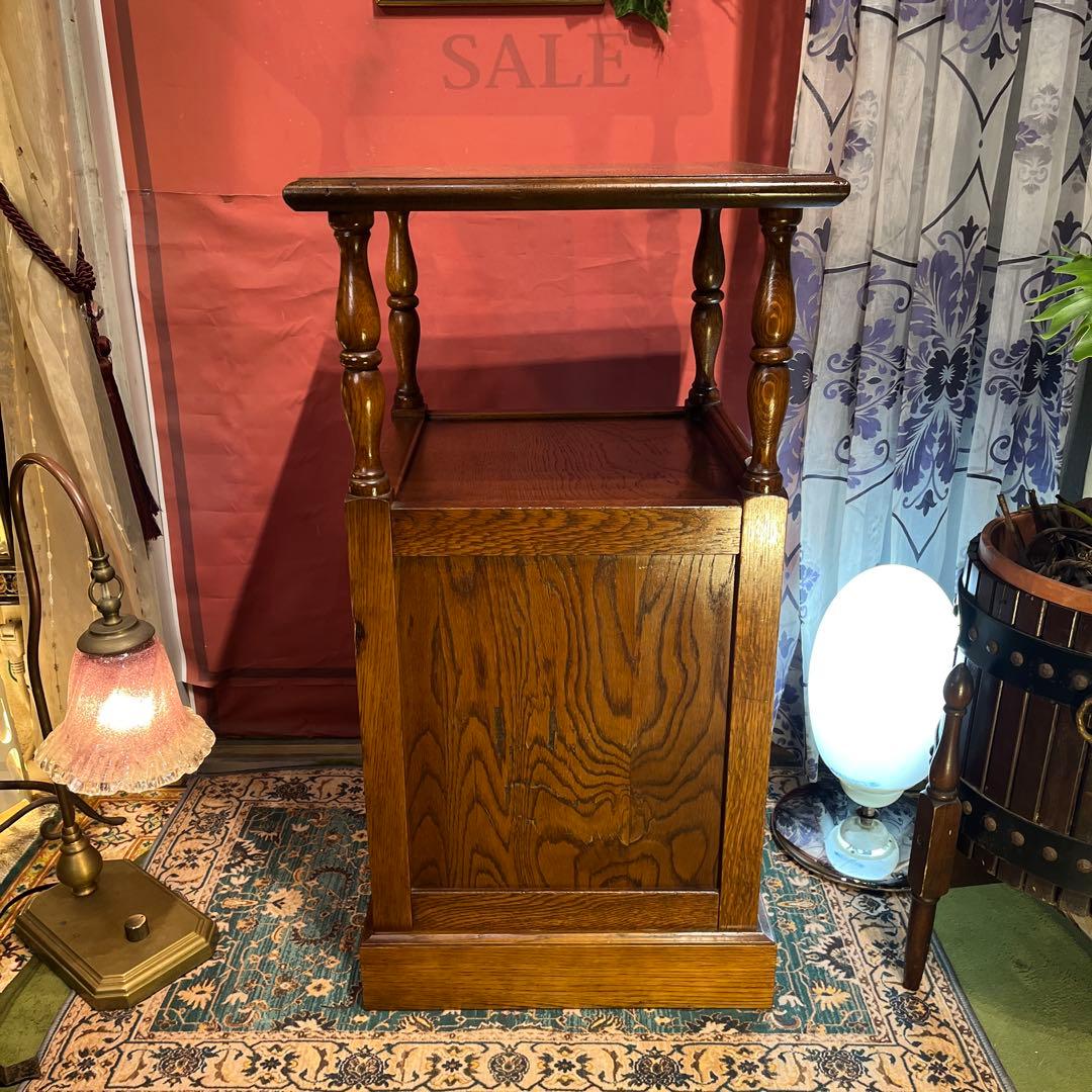 絵里花　国産ヴィンテージ 北海道　エゾ民芸　アクセントキャビネット