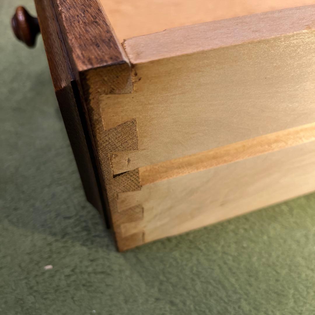 絵里花　国産ヴィンテージ 北海道　エゾ民芸　アクセントキャビネット