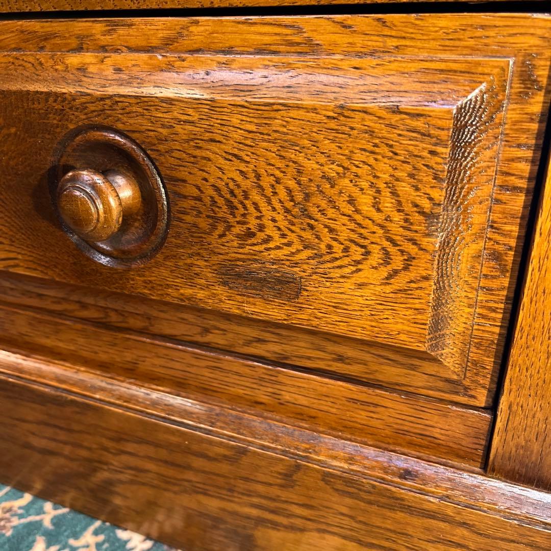 絵里花　国産ヴィンテージ 北海道　エゾ民芸　アクセントキャビネット