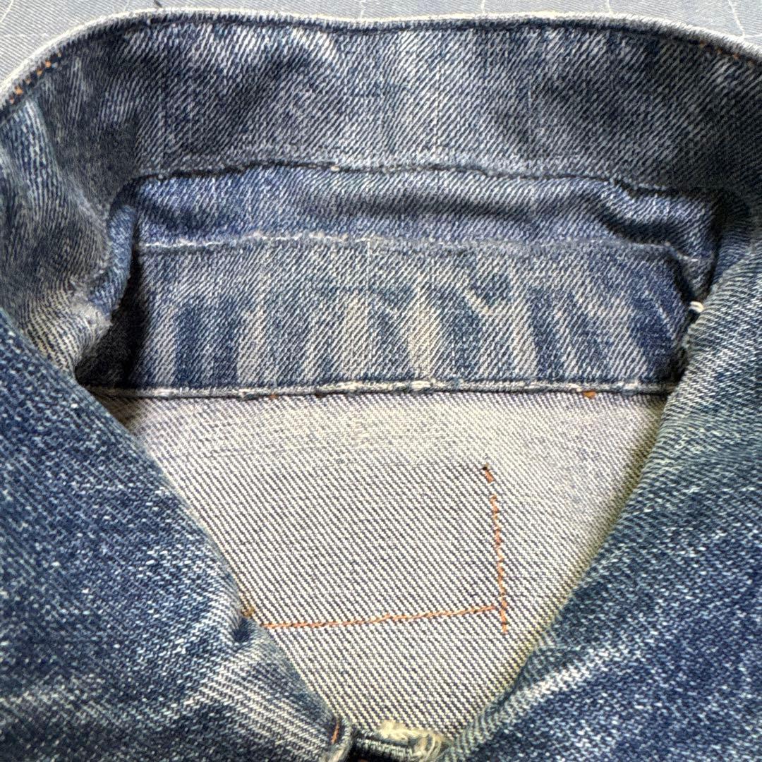 濃紺 60s Levi’s 70505 4th ボタン裏524 BigE