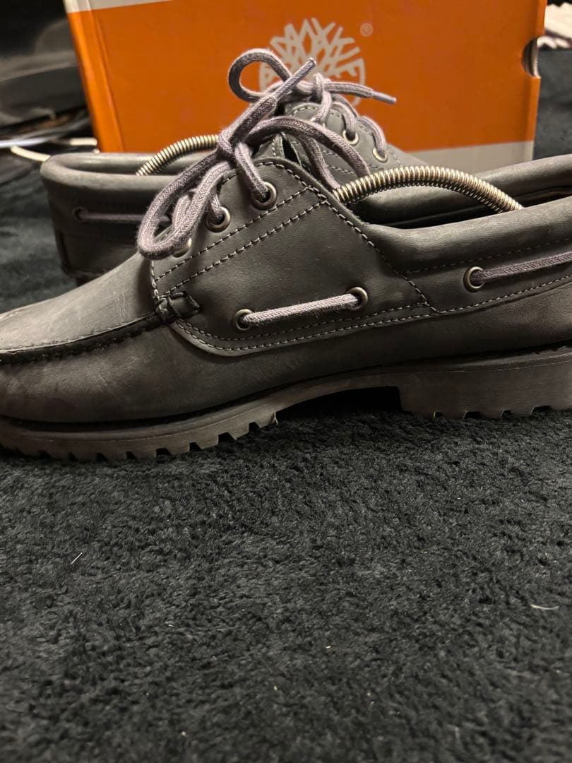 Timberland 3eye 箱付き スリーアイ 27cm ダークグレー