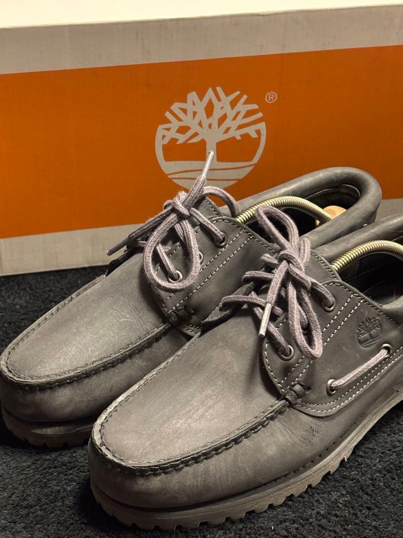 Timberland 3eye 箱付き スリーアイ 27cm ダークグレー