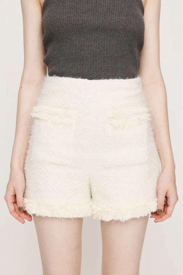 sly FLUFFY TWEED ショートパンツ