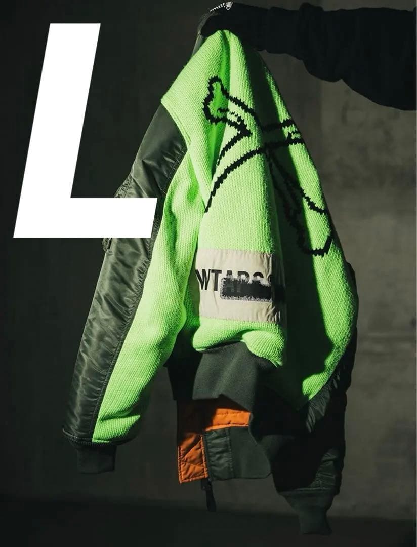 ジャケット・アウター WTAPS x Alpha MA-1 Core SPEC Olive Drab