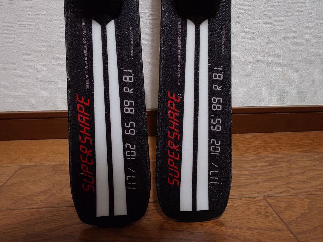 HEAD ジュニアスキー3点セット 117cm