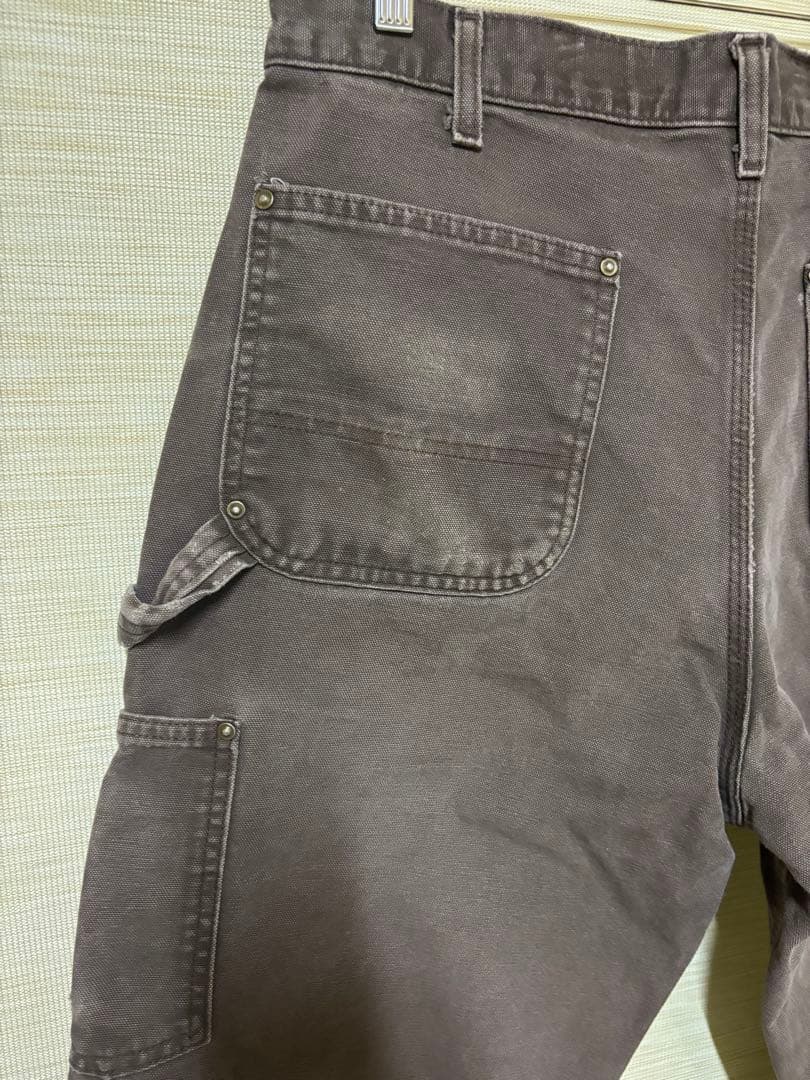 Carhartt ダブルニー ペインターパンツ ダークブラウン ヴィンテージ