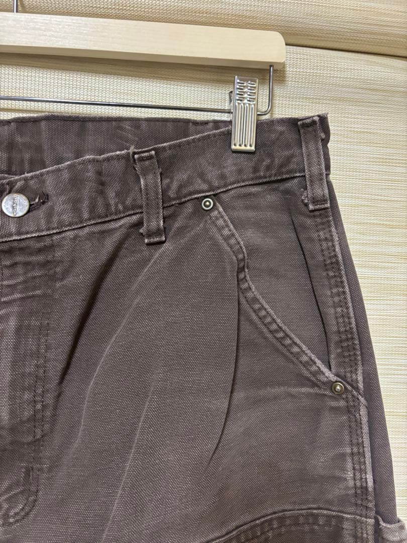 Carhartt ダブルニー ペインターパンツ ダークブラウン ヴィンテージ
