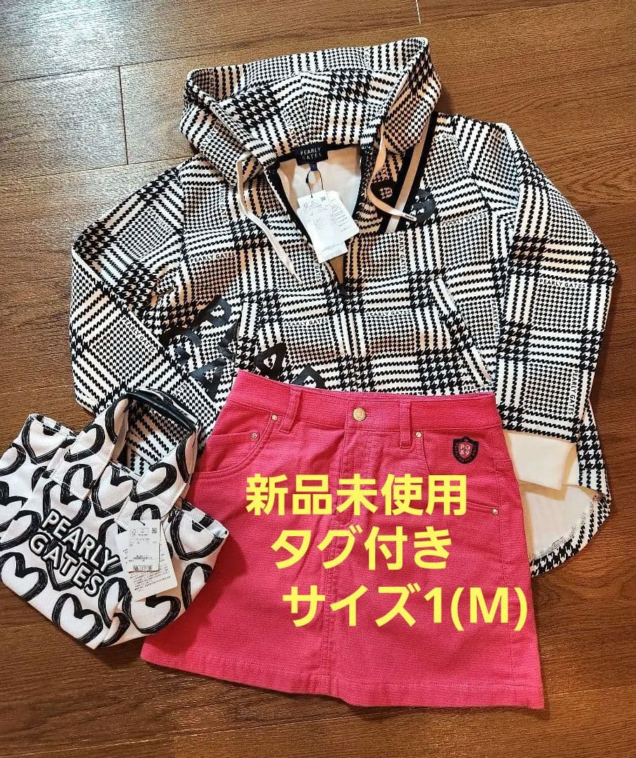 【新品未使用タグ付き】PEARLY GATES チェック柄ジャケット