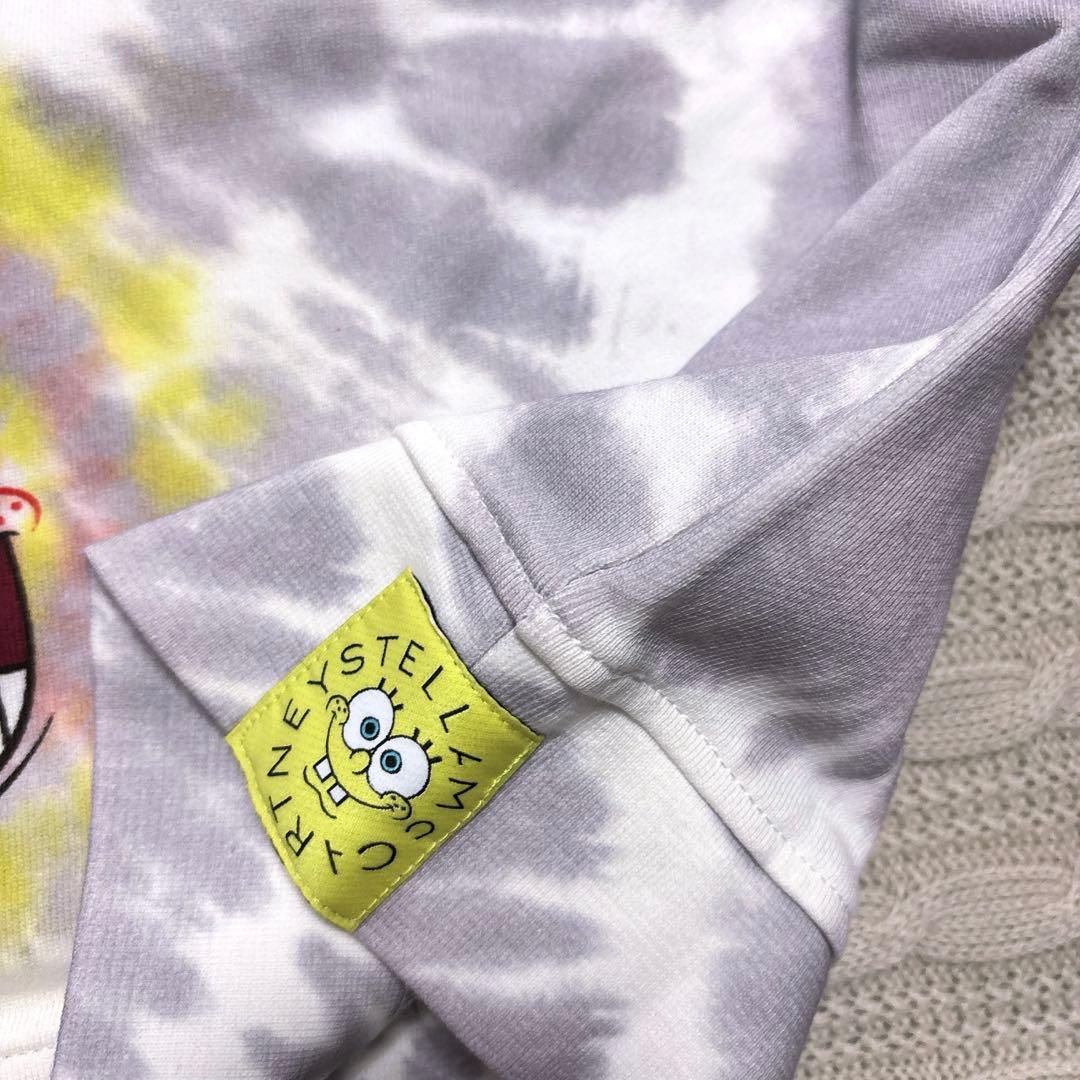 【大人気完売品】新品　SMC xスポンジボブ　タイダイ スウェット　4Y