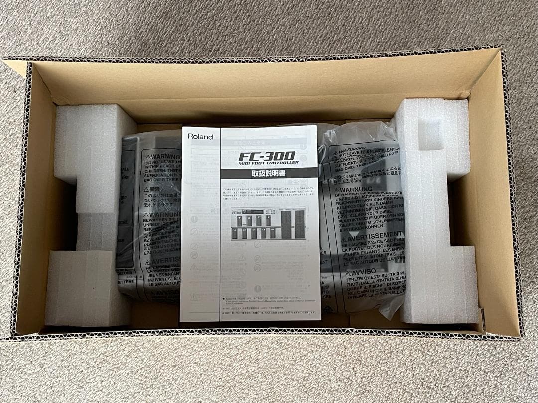 Roland FC-300 MIDIフットコントローラー