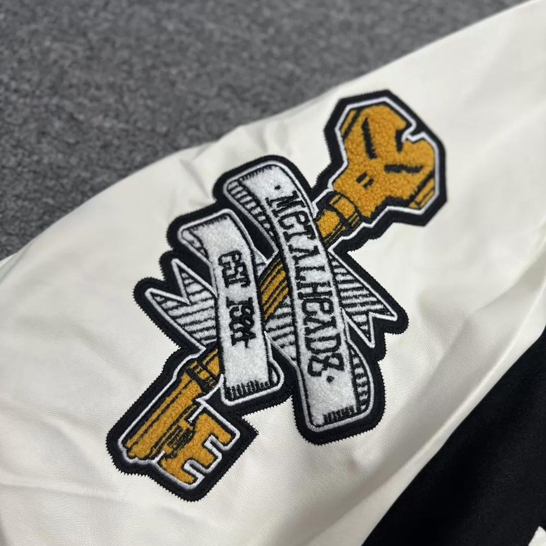 美品Stüssy x lheadz バイカラー スタジャン M