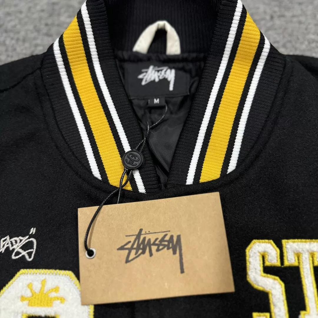 美品Stüssy x lheadz バイカラー スタジャン M