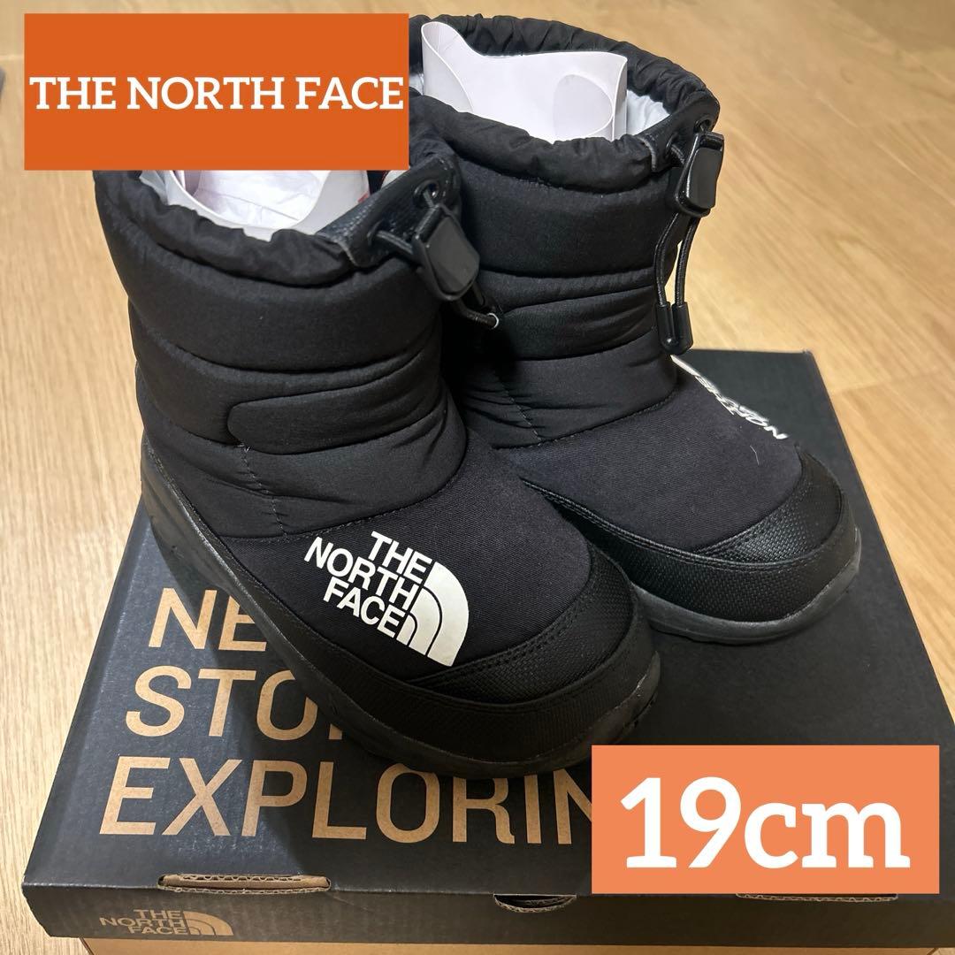 The North Face ヌプシブーツ ブラック 19cm キッズブーツ