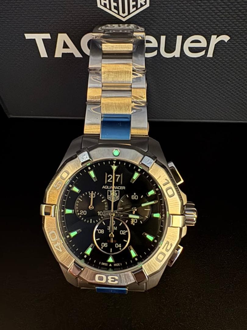 【新品未使用】タグホイヤーアクアレーサー CAY1110.BA0927